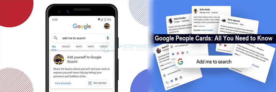 Google Launches 'people Cards', Virtual Visiting Cards To   Facilitate Search For Users, Professionals | Shopweb